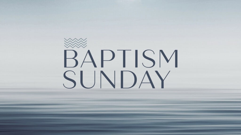 BAPTISM SUNDAY ART